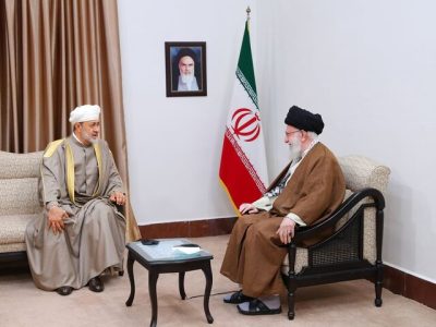 سلطان عمان با رهبر انقلاب دیدار کردند