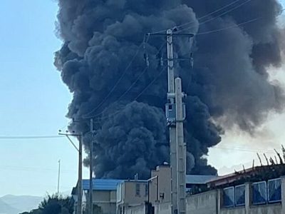 مرگ یک کارگر در آتش سوزی کارخانه «تولید دستکش»