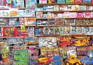 کشف ۲۹۱ هزار قلم اسباب بازی‌ خارجی قاچاق در تهران