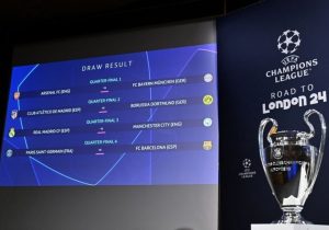 تاریخ دیدارهای مرحله یک چهارم نهایی لیگ قهرمانان اروپا