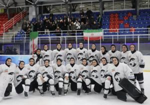 قهرمانی غرورآفرین دختران هاکی روی یخ ایران در رقابت‌های آسیا _ اقیانوسیه