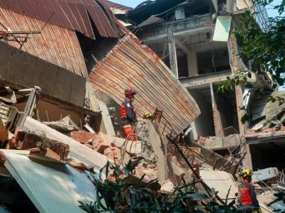 زلزله ۷.۵ ریشتری در تایوان ۴ کشته برجای گذاشت