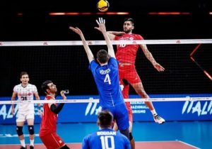 تیم والیبال ایران از برزیل شکست خورد